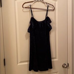 American Eagle Off the Shoulder Skater Dress